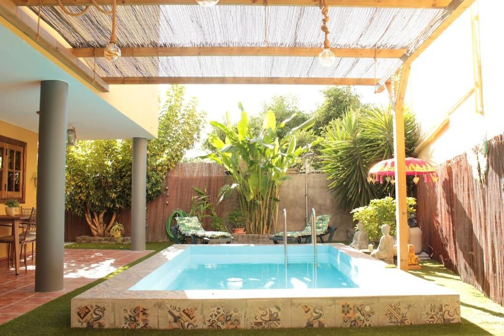 Casa Con Piscina En El Centro Villa Los Llanos De Aridane Exteriör bild