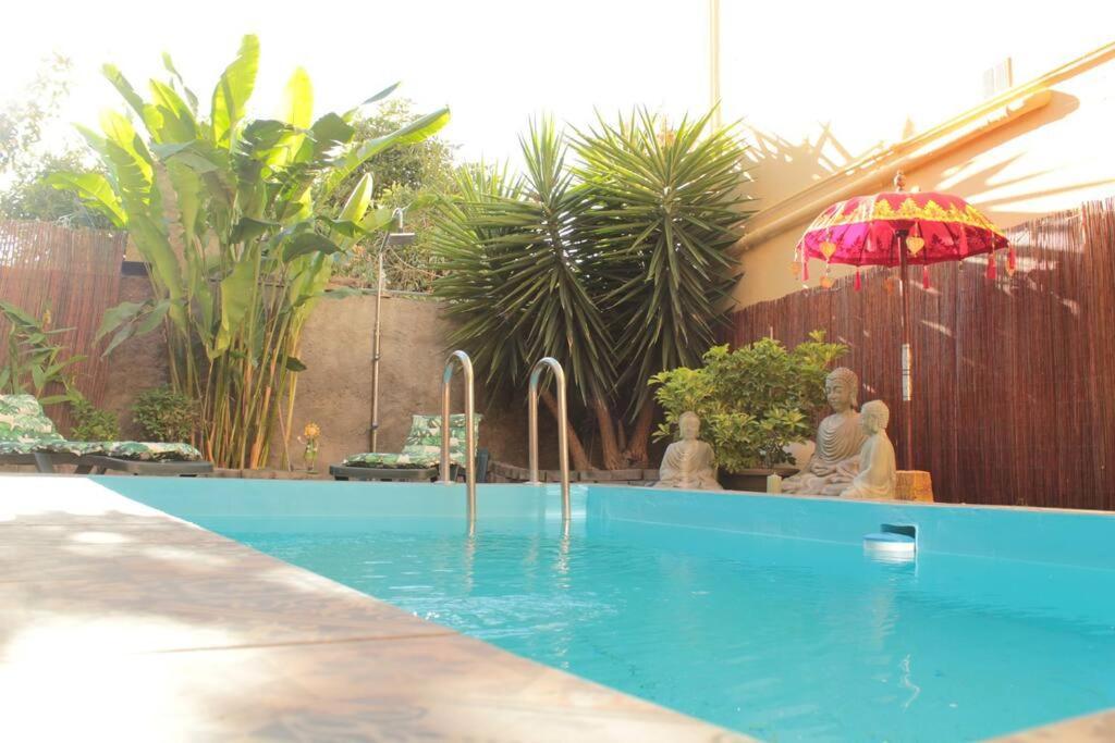 Casa Con Piscina En El Centro Villa Los Llanos De Aridane Exteriör bild