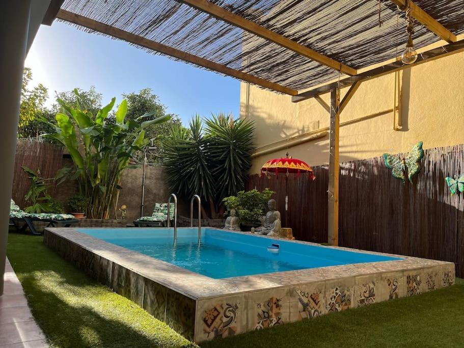 Casa Con Piscina En El Centro Villa Los Llanos De Aridane Exteriör bild