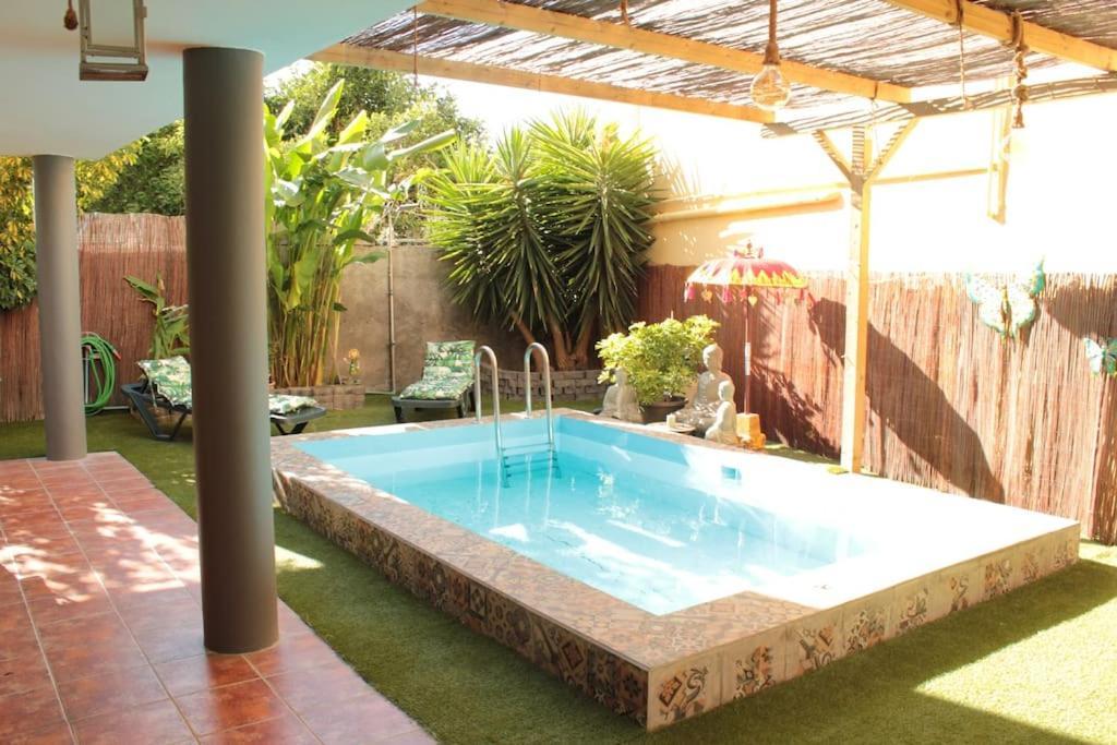 Casa Con Piscina En El Centro Villa Los Llanos De Aridane Exteriör bild