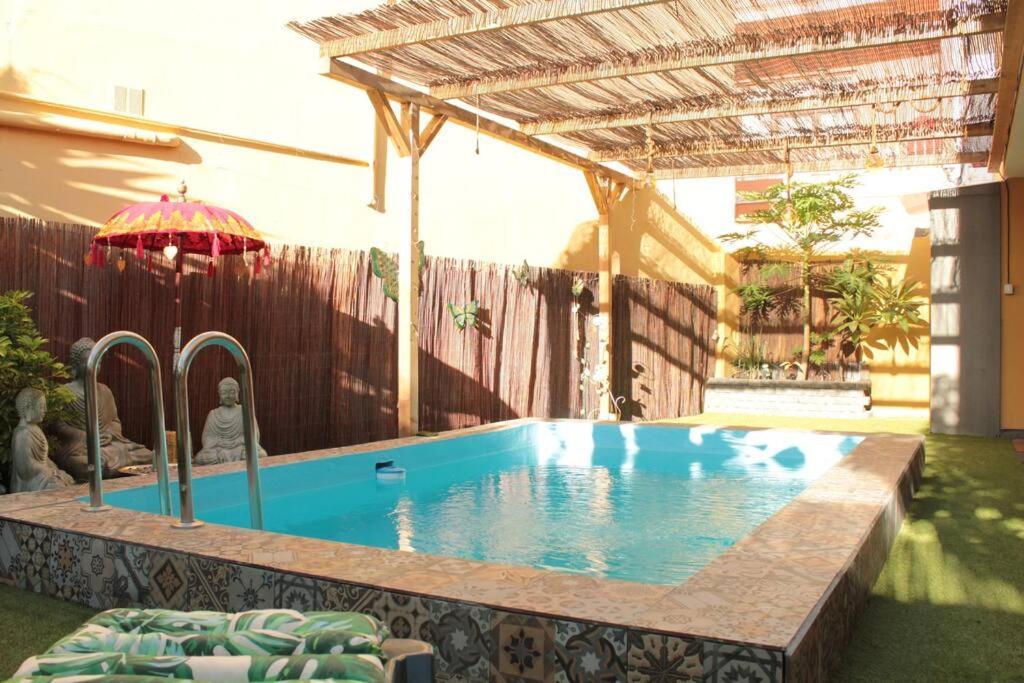 Casa Con Piscina En El Centro Villa Los Llanos De Aridane Exteriör bild